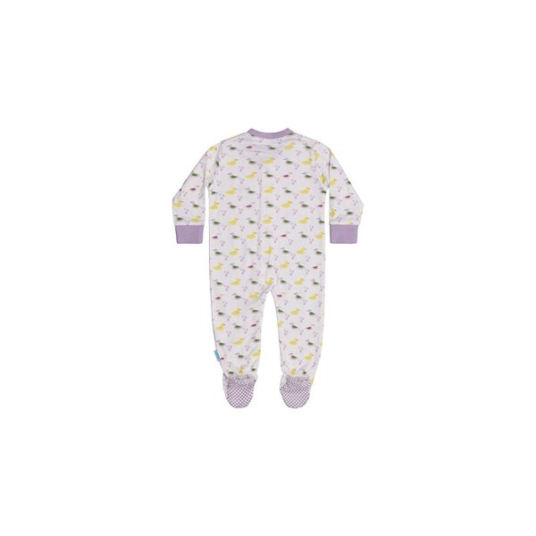 Luca and Rosa Baby grow - girls duck print