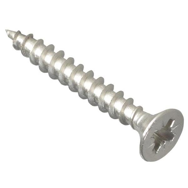 Forgefix Multi-purpose Screws, Pozi, Csk, Stainless Steel - Multi Colour