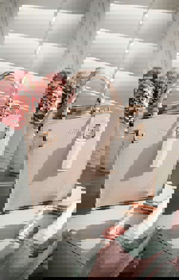 Alie Street London Derby Handbag (Classic Taupe)