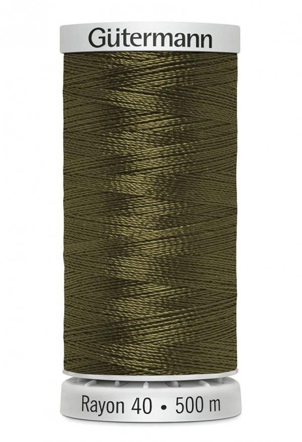 Gutermann No 40 Sulky Rayon Embroidery Thread 500m Rayon Thread Suitable For Embroidery