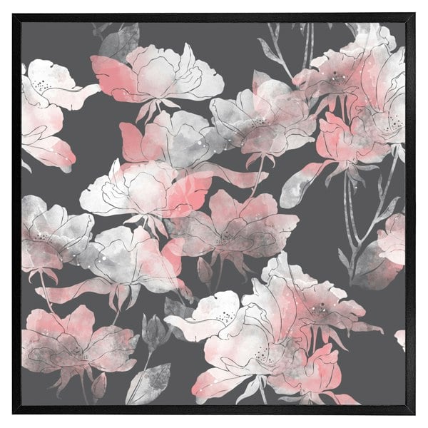 Benjamin Tate Design Imprints flowers and leaves of wild rose (Picutre Frame)