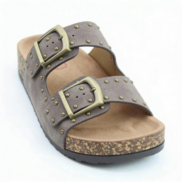 Heavenly Feet POLLY Mules Sandals   in  Brown