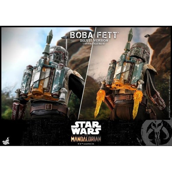 Hot Toys The Mandalorian and Boba Fett Deluxe Edition 1:6 Scale Hot Toys 907747