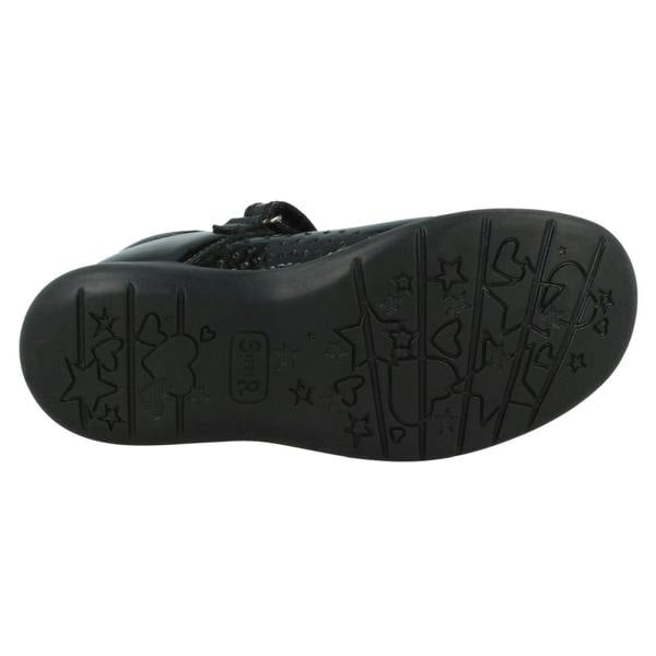 Start-rite Girls Startrite T-Bar School Shoes Star Jump