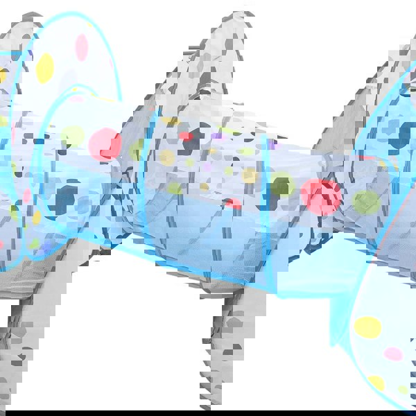 3-in-1 Play Tent Set for Kids Pop Up with Tunnel Ball Pit Playhouse Play Tents Living and Home