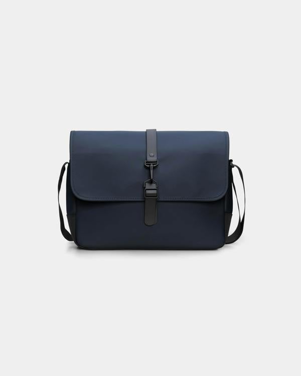 Rains Messenger Bag - 47 Navy | CHO | Designer Unisex Bags