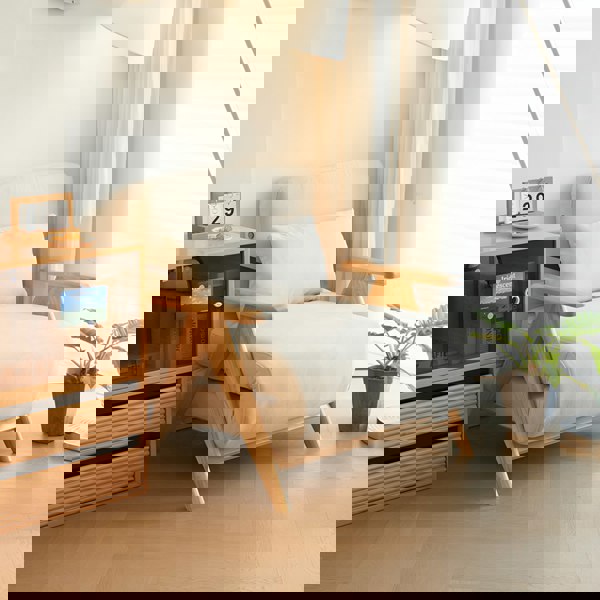 Antonia Single Sofa Bed, Armchair, Linen-Rit Concept-Rit Concept