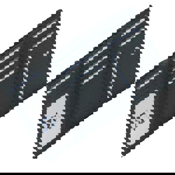 Mala Leather Kennel Crew Dogs Large Leather RFID Tri-Fold Purse