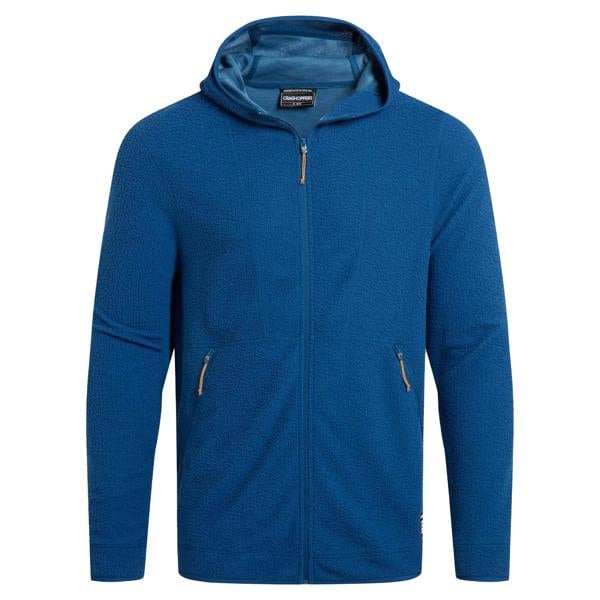 Craghoppers Mens Compresslite Hooded Fleece Jacket - Juniper Berry - 