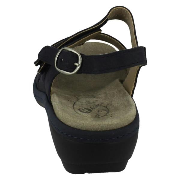 DB Shoes Ladies DB Shoes Hook and Loop Fastening Variable Fit Sandals Georgina