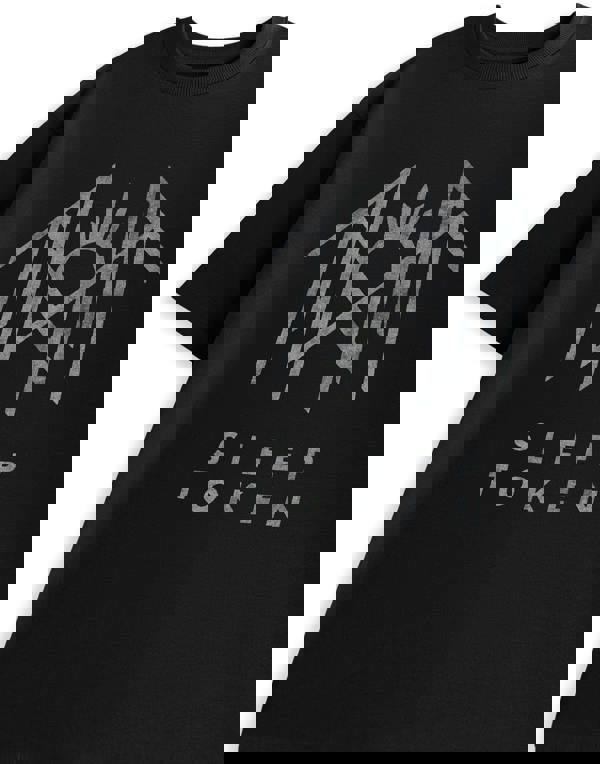 Sleep Token Unisex Black Crystalina Logo Short Sleeved T-Shirt