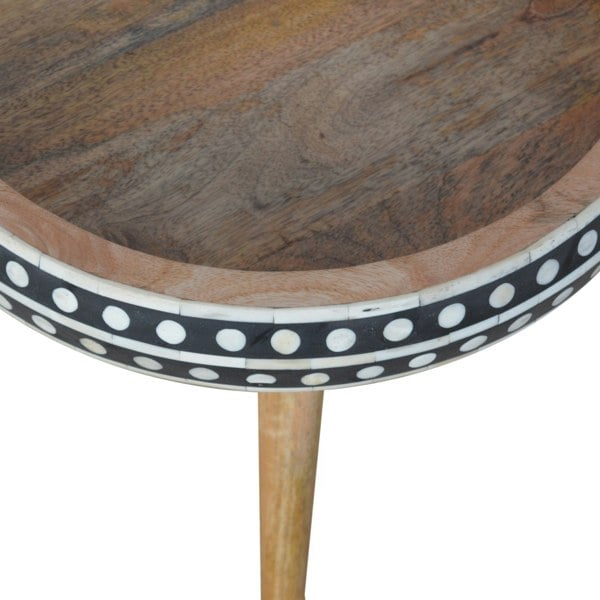 Artisan Furniture Small Dotted End Table