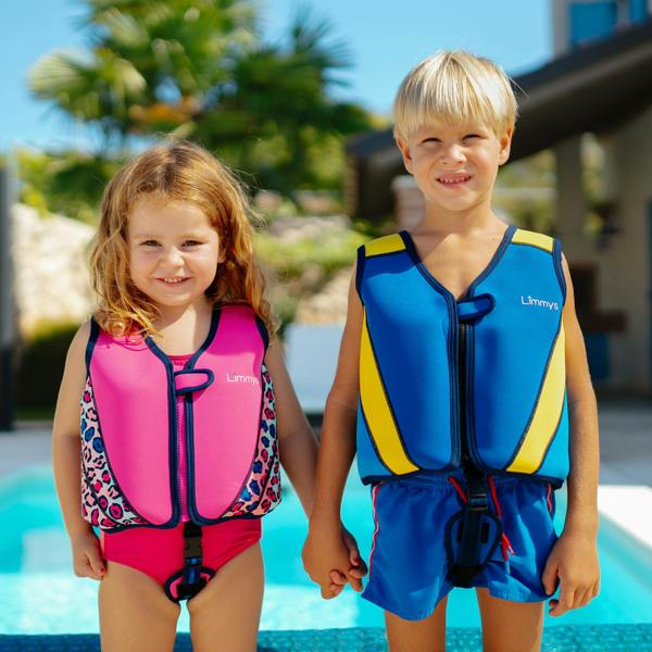 Limmys Premium Neoprene Swim Vest - Royal Blue