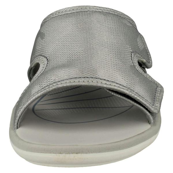 Clarks Ladies Cloudsteppers By Clarks Camo Detailed Mule Sandals Glide Bay 2