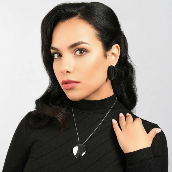 Large Mirror Statement Earrings for Women - namana.london