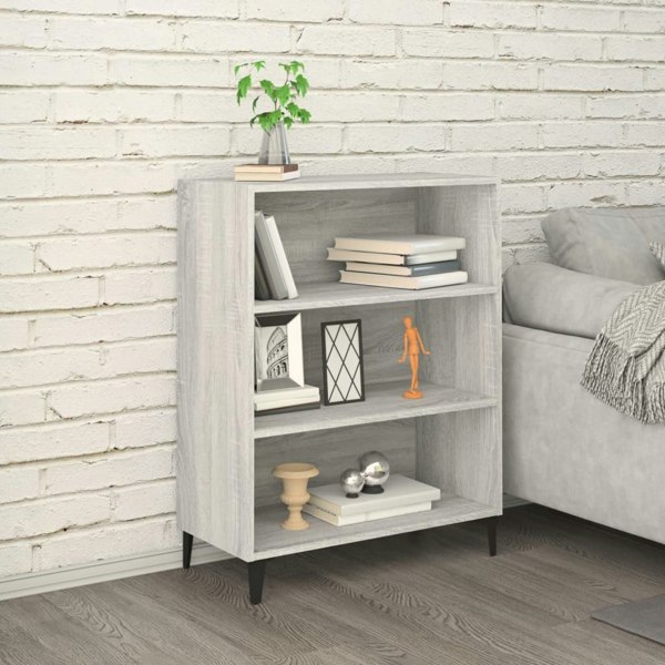 Berkfield Sideboard Grey Sonoma 69.5x32.5x90 cm Engineered Wood