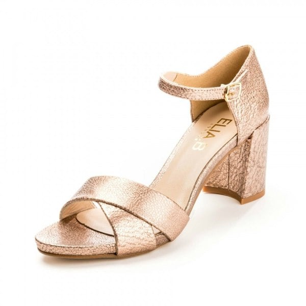 Elia B Hallie Womens Heeled Sandal - Maquillaje