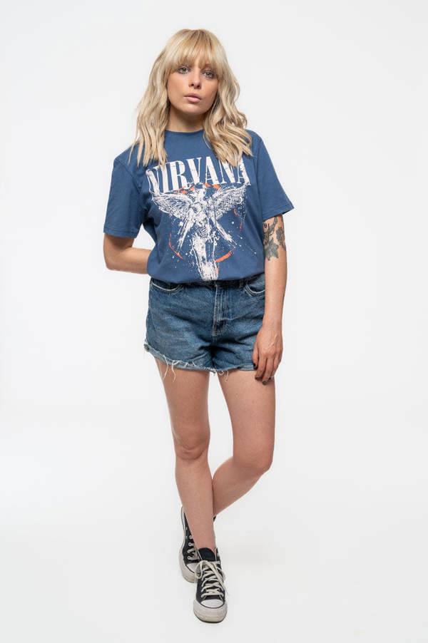 Nirvana In Utero Distressed T Shirt