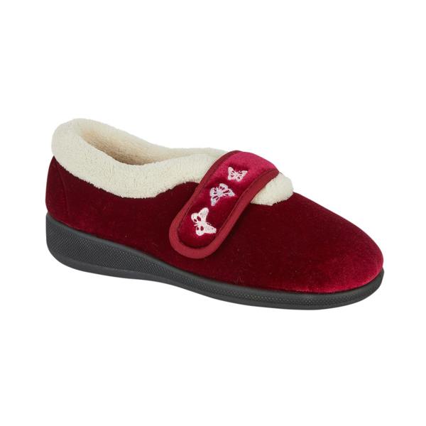 Jo & Joe MATILDA Touch Fasten/Velcro   in  Red