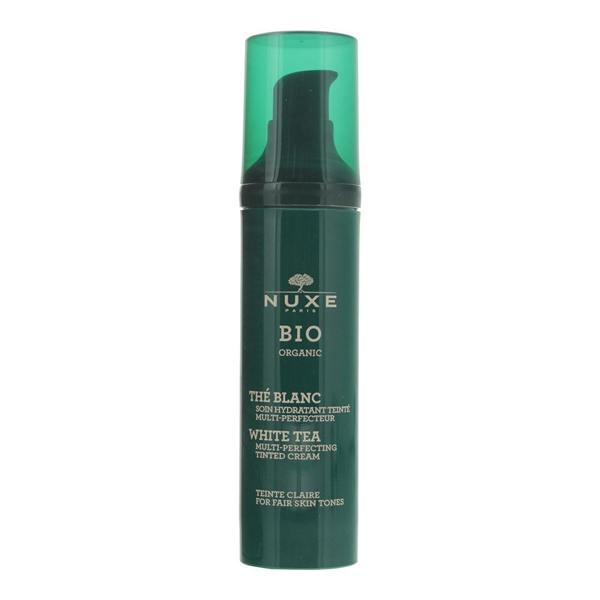 Nuxe Bio Organic White Tea Multi-Perfecting Tinted Cream 50ml Fair Skin Tones