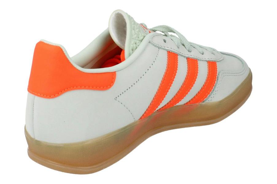 Adidas Originals Gazelle Indoor Womens Trainers  IF6982 - Linen Orange Green IF6982 - Photo 2