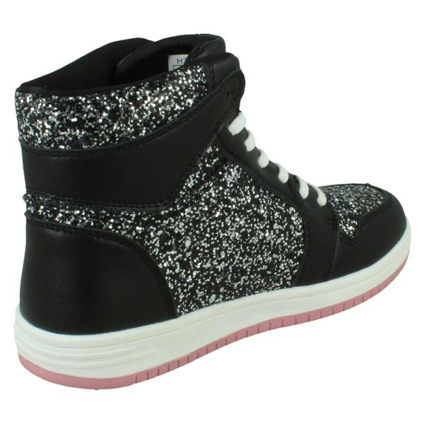 Pineapple Girls Pineapple High Top Lace Up Trainers H2717