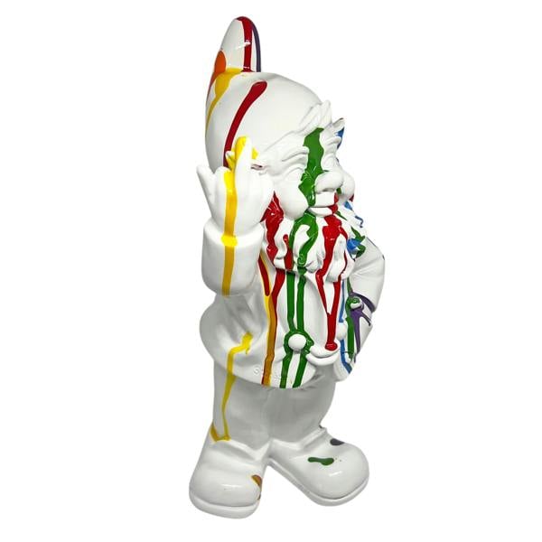 Stoobz Rainbow Art Middle Finger F**k You Garden Gnome 30cm
