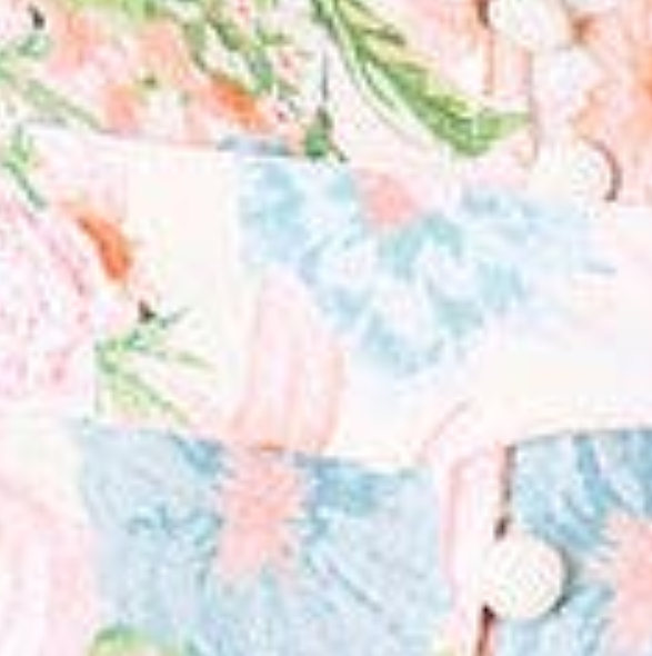 Izabel London Floral 1/2 Sleeve Tie Waist Short Dress