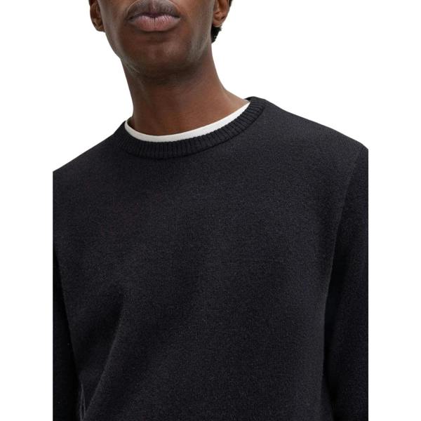 Fred Perry Laurel Wreath Knit Black Jumper S