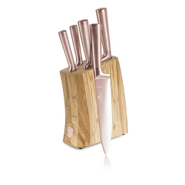6 pcs Knife Set with Wood Stand Berlinger Haus BH3126