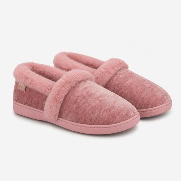 Totes SPARKLE FULL BACK SLIPPER Full Slippers Full Slippers   in  Pink
