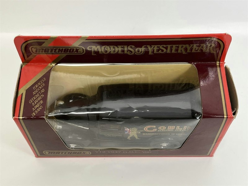 MCSlots GMC Van 1937 Goblin Electric Cleaners Models of Yesteryear 1:45 Scale Matchbox Y12D S5