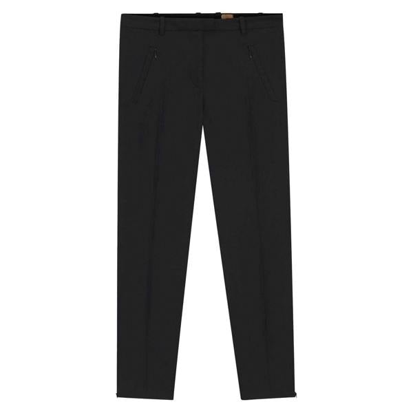 Boss Womens/Ladies Anaita Slim Trousers - Black - 