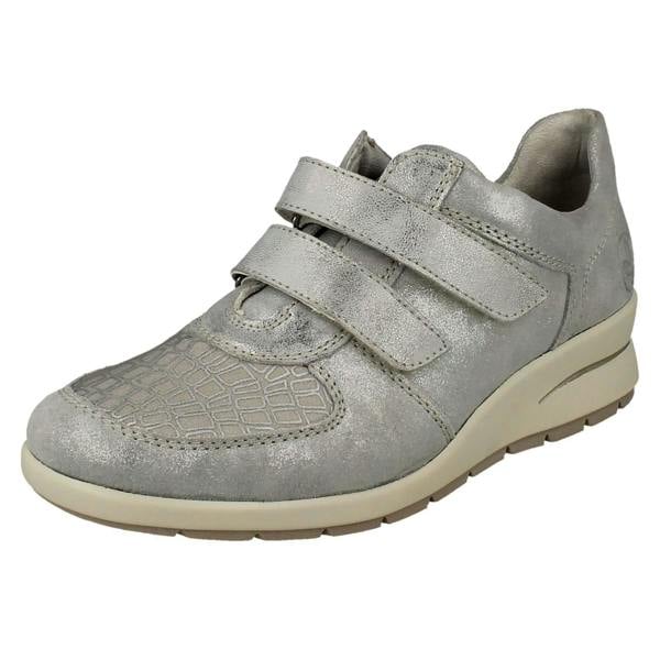Rieker Womens Rieker Hook and Loop Casual Trainer L4868