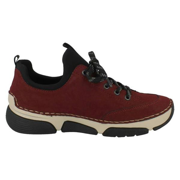 Rieker Ladies Sneakers By Rieker Lace Up Shoes 45973