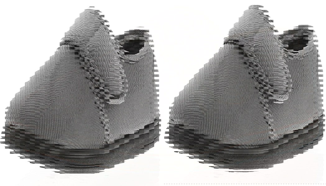 Dr Keller TOM Mens Full Slippers Grey