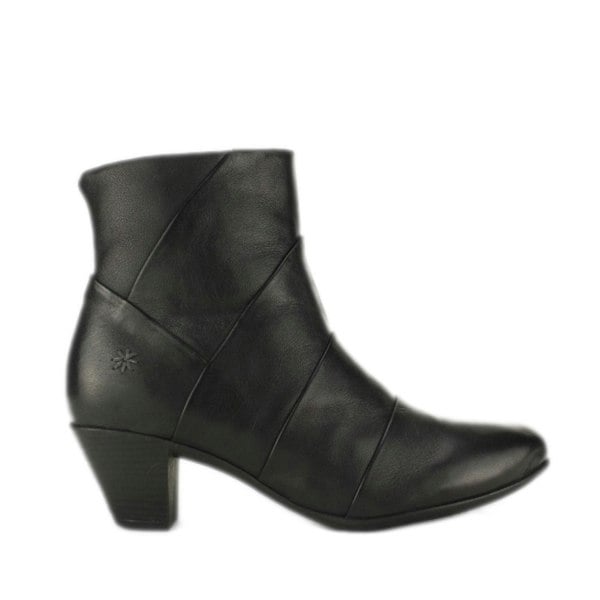 Cipriata Womens/Ladies Ginerva Folded Vamp Ankle Boots - Black