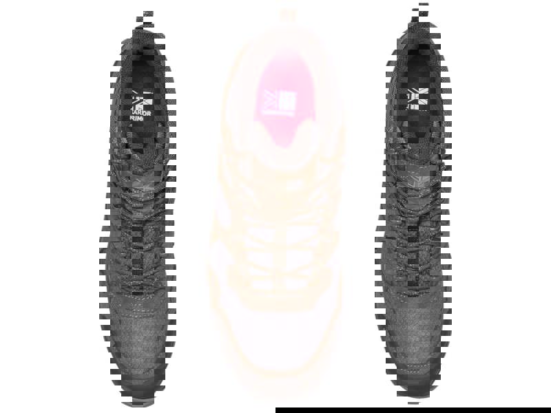 Karrimor Bodmin MID 6 Mens Walking Hiking Lace Up Trekking Boots, brown and grey outdoor footwear with sturdy design and laces for hiking and trekking.