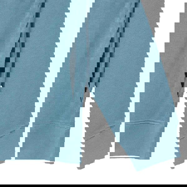 Lacoste Mens Interlock Quarter Zip Sweatshirt - Blue - 