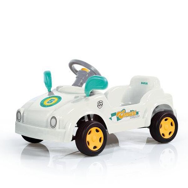 Dolu Pedal Car Kids Ride On Toy - White