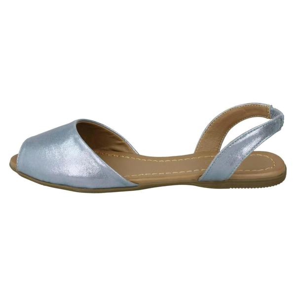 Spot On Ladies Spot On Flat Slingback Mule Sandals