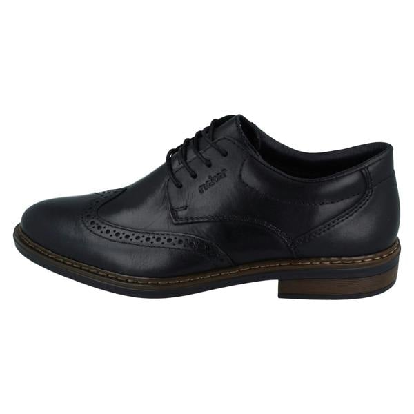 Rieker Mens Rieker Brogue Lace Up Shoes 17620