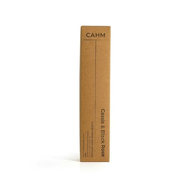 CAHM Cassis & Black Rose Reed Diffuser - Clear