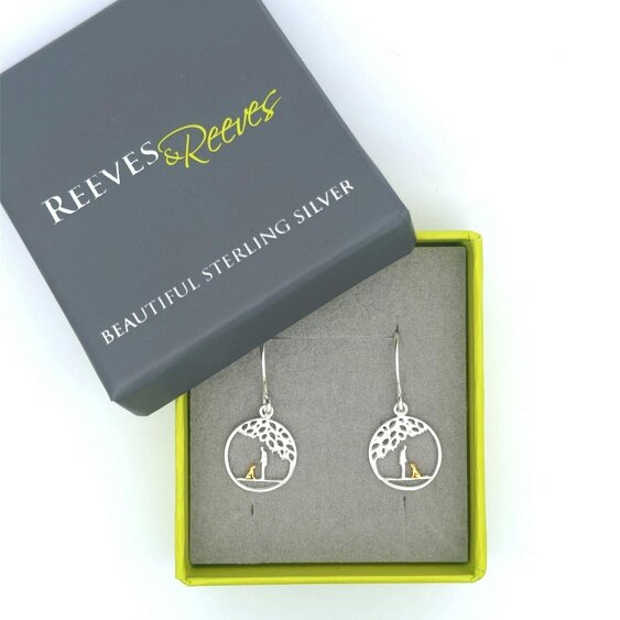 Reeves & Reeves Our Best Friend Drop Earrings