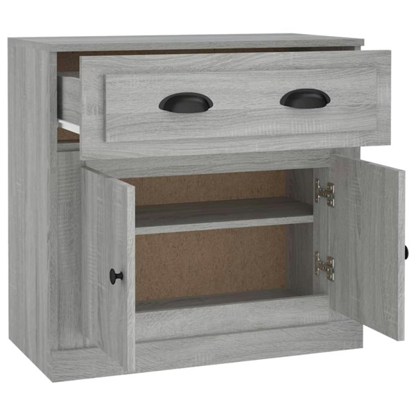 Berkfield Sideboard Grey Sonoma 70x35.5x67.5 cm Engineered Wood