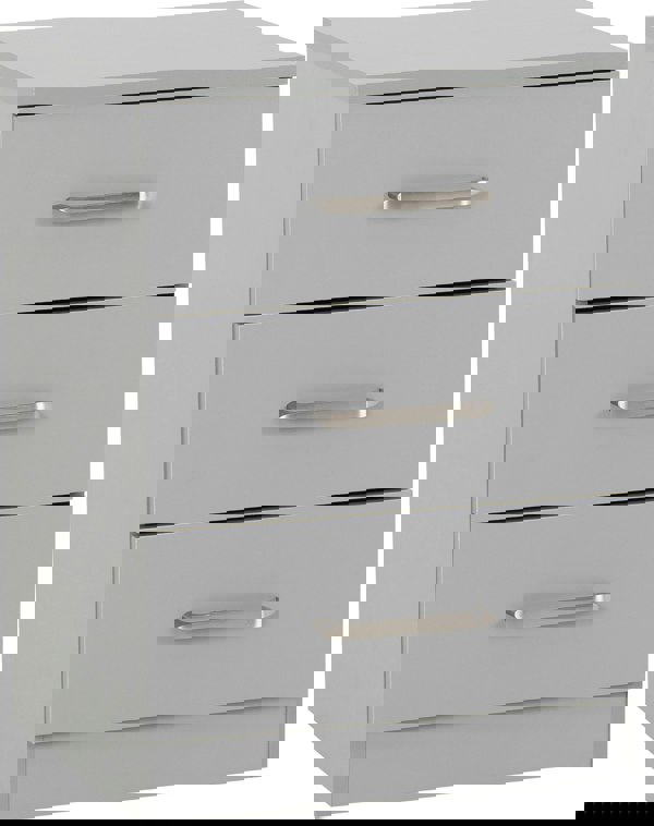 Seconique Dakota 3 Door Triple Wardrobe 4 Piece Bedroom Set