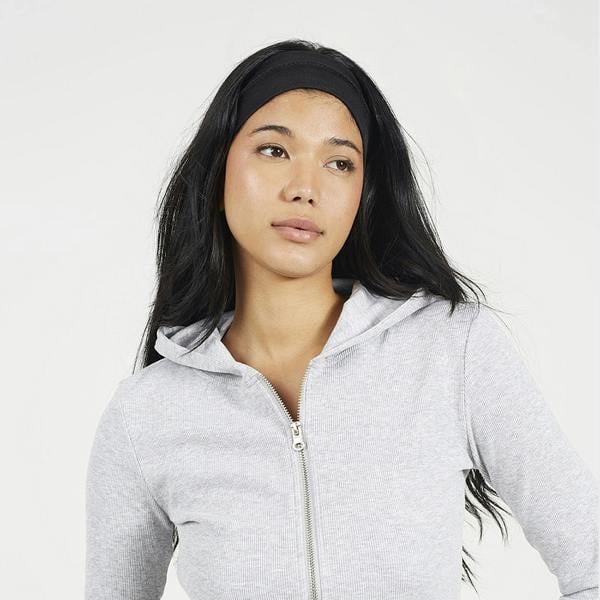 Brave Soul Grey Long Sleeve Zip Through Hoodie Top - Grey Image 4