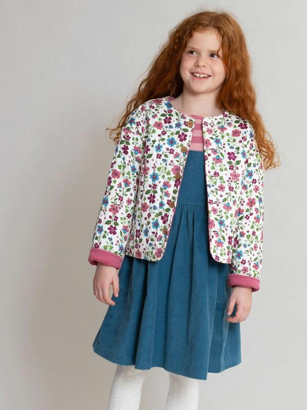 Kite Girls Organic Clover Quilted Jacket