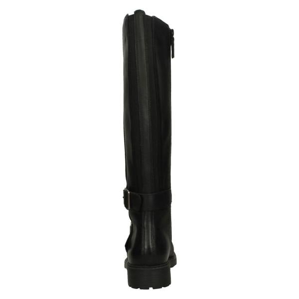 Clarks Ladies Clarks Buckle Detail Knee High Boots Orinoco2 Tall