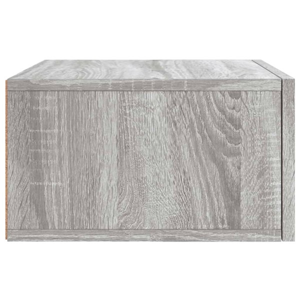 Berkfield Wall-mounted Bedside Cabinets 2 pcs Grey Sonoma 35x35x20 cm
